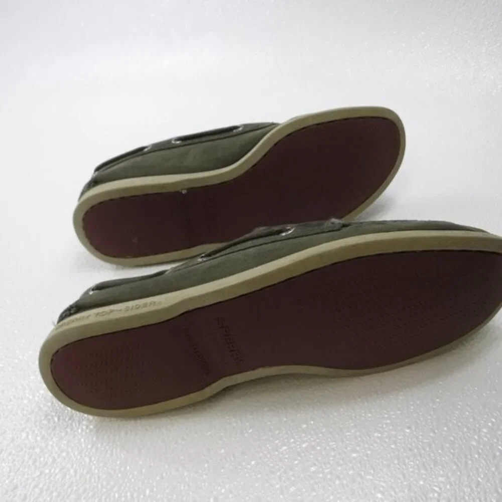 Sperry Top-Sider Nubuck Leather Deck Boat Shoes Mens Casual Footwear Sz 9.5 M